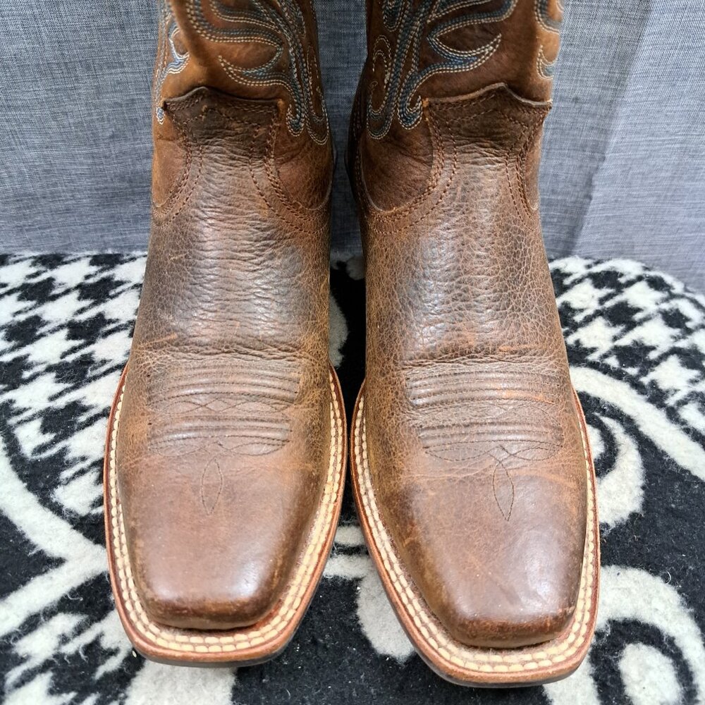 %Ariat Men's Sport Western Wide Square Toe Cowboy Boots 7.5 D15 - Picture 13 of 13